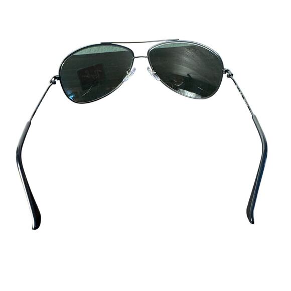 NWT/ NIB Ray Back 63MM Black Metal Aviator Sunglasses - Picture 3 of 14